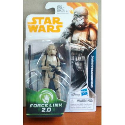STAR WARS ' Force Link ' STORMTROOPER MIMBAN figure (yellow card)