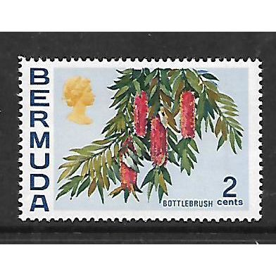 BERMUDA 1970 FLOWERS 2c BOTTLE BRUSH SG 250 M /MINT#2