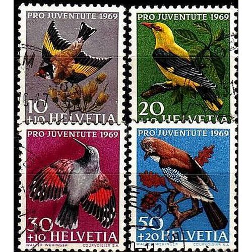SCHWEIZ SWITZERLAND [1969] MiNr 0914-17 ( O/used ) Pro Juventute