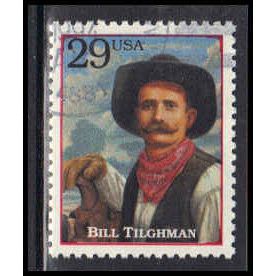 Used 2869r 29c Bill Tilghman Very Fine KA4328