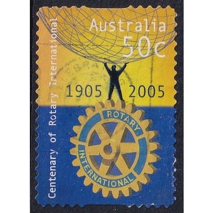 Australia 2005 SG 2517 Used - Self Adhesive - Rotary International (C-120-01)