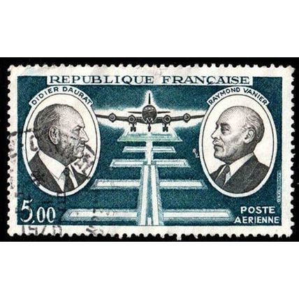 France 1971 Durat & Vanier 5,00f Used Stamp.