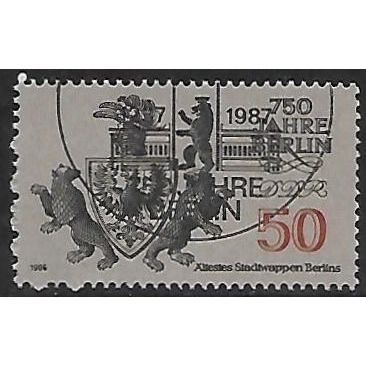 SG E2735: 50 pf. black, brown and brown-red 750th Anniversary of Berlin