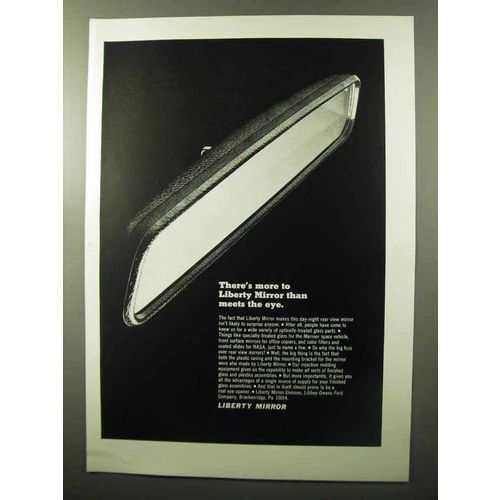 1970 Liberty Mirror Ad - More Than Meets The Eye