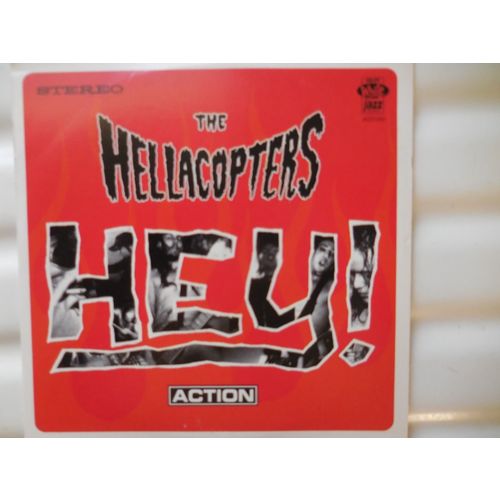 the helicopters -Hey/ Her Strut CDS, Sweden, New not sealed, White Jazz Label