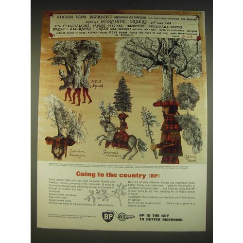1963 BP Oil Ad - Battle Order by Loudon Sainthill