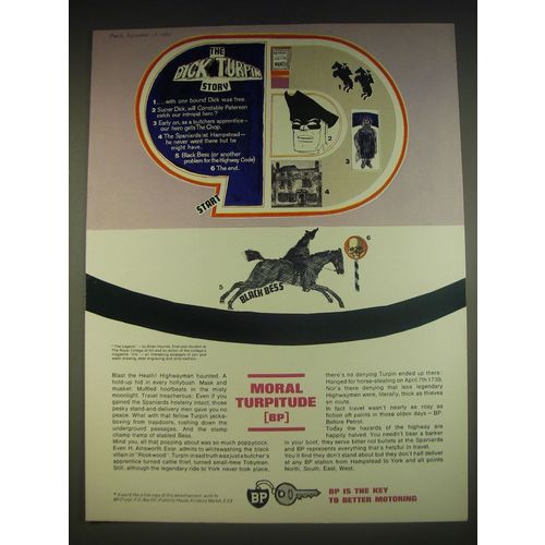1963 BP Oil Ad - The Legend by Brian Haynes - Moral Turpitude (BP)