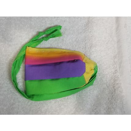 Cloth Face Mask with Silver/Copper Filters- Cotton Candy - Adult Size