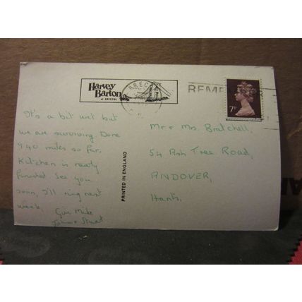 DAN-YR-OGOF CAVES, SWANSEA VALLEY, GLAMORGAN, WALES. used postcard 1978 pm =