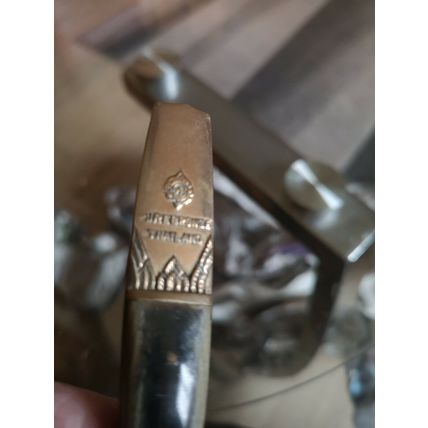Vintage Star Of Siam Buddah Bronze Spoon