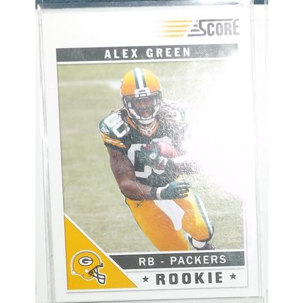 2011 Panini Score ALEX GREEN (Packers) Rookie Card #307