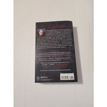 The outsider Stephen King novel new suspense paperback