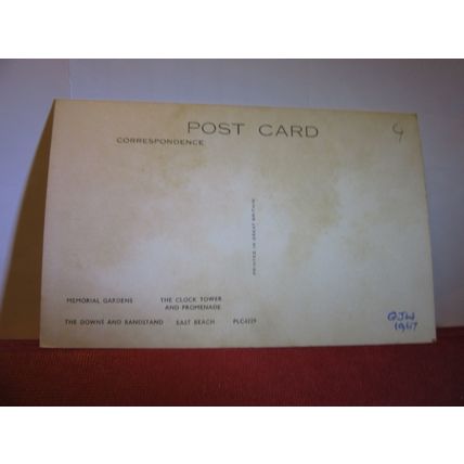 multiview, HERNE BAY, KENT unused postcard. dated 1967 . =