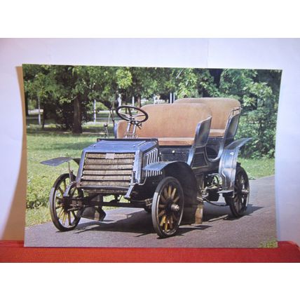 1900 NESSELSDORFER veteran motor car unused Hungarian postcard #