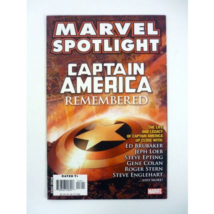 Marvel Spotlight: Captain America Remembered Marvel Comics One-Shot VF 2007