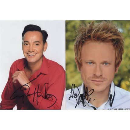 Lloyd Hollett Stand Up Comedian 2x Large Hand Signed Photo
