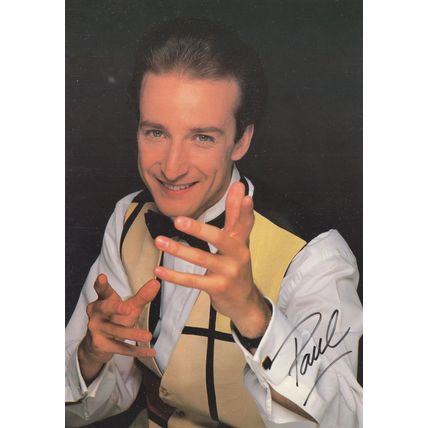 Paul McKenna TV Comedy Hypnotist Large Hand Signed Photo