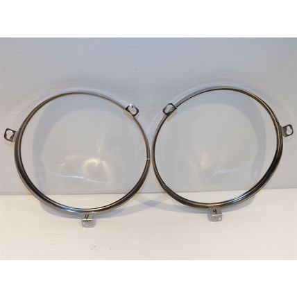 1968 69 70 71 72 Dodge Dart Headlight Retaining Rings OEM Plymouth Valiant
