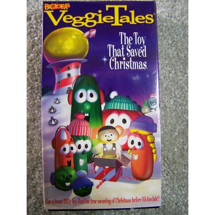 VeggieTales - The Toy That Saved Christmas - VHS cassette