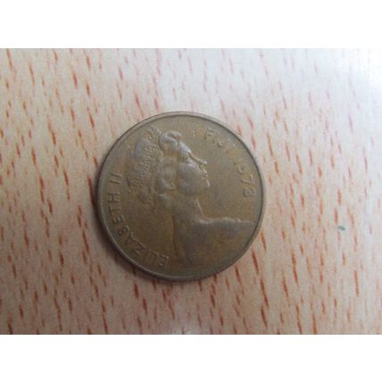 Fiji 1973 2 Cents Coin