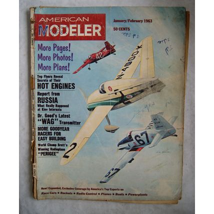 1963 American Modeler Magazine - January/February