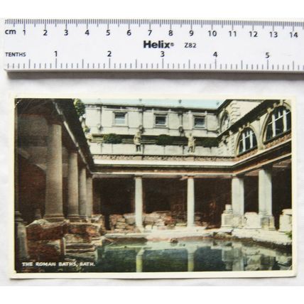 1959 Postcard - Bath, The Roman Baths