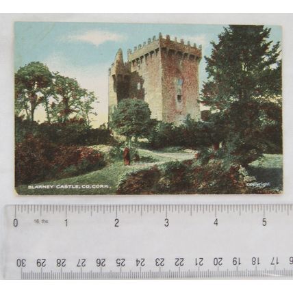 vintage postcard Blarney Castle, Co. Cork
