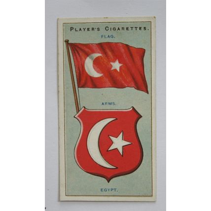 1905 Players Countries Arms & Flags No. 35 Egypt