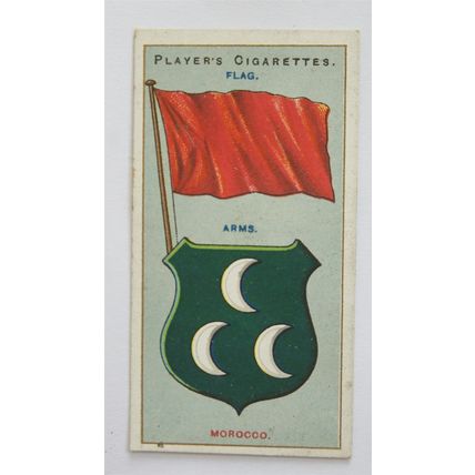 1905 Players Countries Arms & Flags No. 33 Morocco