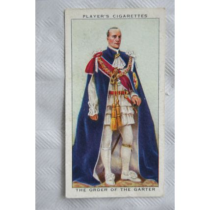 1937 Players Coronation Ceremonial Dress No. 21 Most Noble Order of the Garter