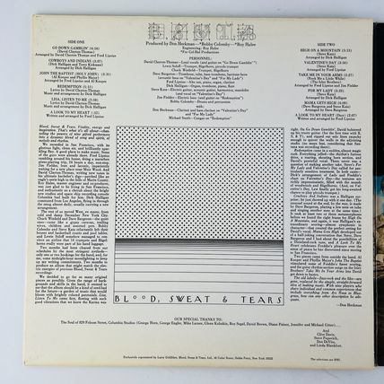 Blood, Sweat & Tears – B, S & T 4 Vinyl LP Record Album Tri-Fold KC-30590