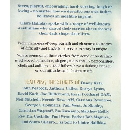 Things My Father Taught Me by Claire Halliday. Ref: B6156