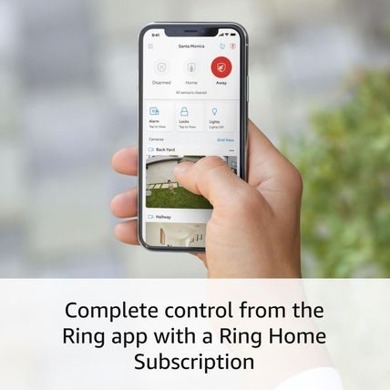 Ring Alarm Base Station (2Nd Gen) — 104 Db Siren, Built-In Backup Battery, Conne