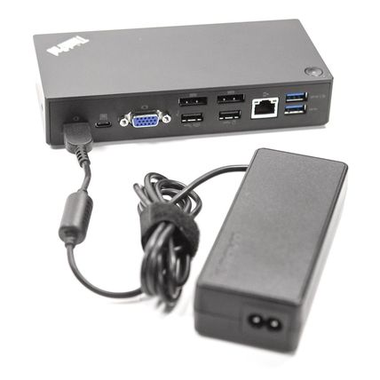 Lenovo Thinkpad USB-C Dock USB 3.0 4K Plug and Display DK1633 03X7194 40A9