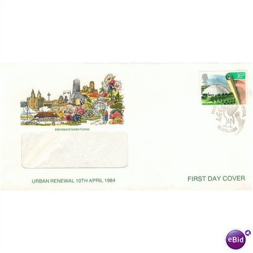 GB FDC 1984 - Urban renewal - Liverpool 2