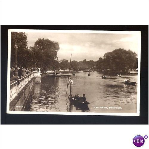 BEDFORD River Postcard by Valentine (220608)