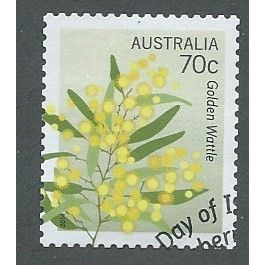 AUS 2014 60c (S/A) 'FLORAL EMBLEMS' (PERF 12.5) FINE USED (EBID37-311)