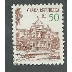 CZR 1993 50kc 'TOWNS -OPAVA' FINE USED (EBID38-674)