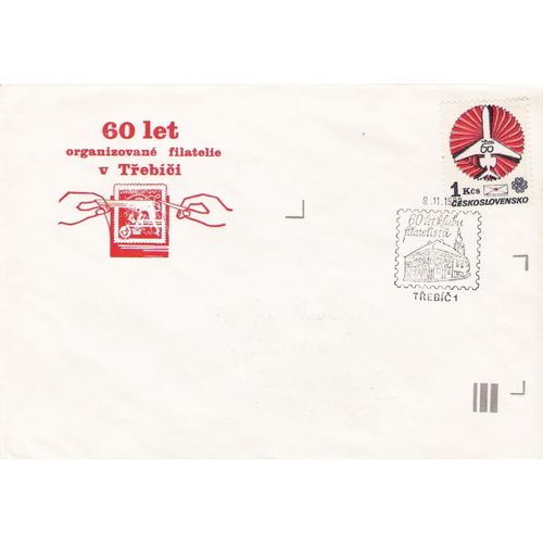 60th Anniversary of Organised Philately in Třebíč.