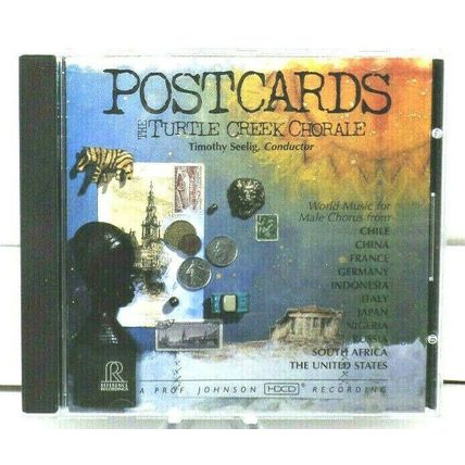Turtle Creek Chorale - Postcards Music CD World Music for Male Chorus