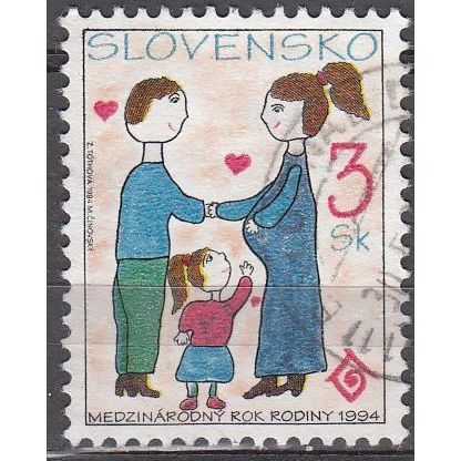 Slovensko 1994 Michel 188 O Cote (2009) 0.20 € Dessin d'enfant Cachet rond