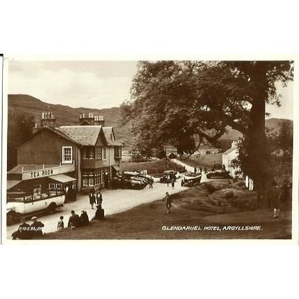 Argyllshire GLENDARUEL Hotel Postcard (Valentine 210236 )