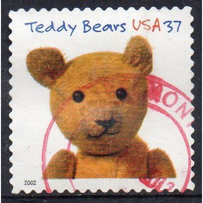 USA 2002 Teddy Bear Centennial - Stick Bear 37c Used