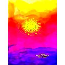 2025-26 Soleil 2-Year Pocket Planner (24-Month Calendar)