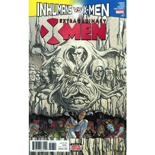 Extraordinary X-Men (2016) #17 Marvel Inhumans vs X-Men IvX