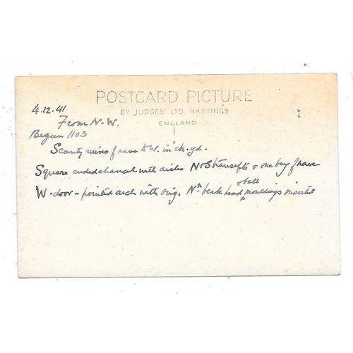JUDGE'S PUBLISHED REAL PHOTOGRAPHIC POSTCARD OF NEW SHOREHAM CHURCH SUSSEX (776)