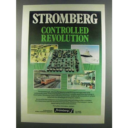 1982 Stromberg Sami Frequency Converter Ad