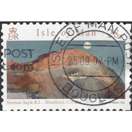 ISLE O MAN, Headland, Cornaa, brown 2007, 28p, #3