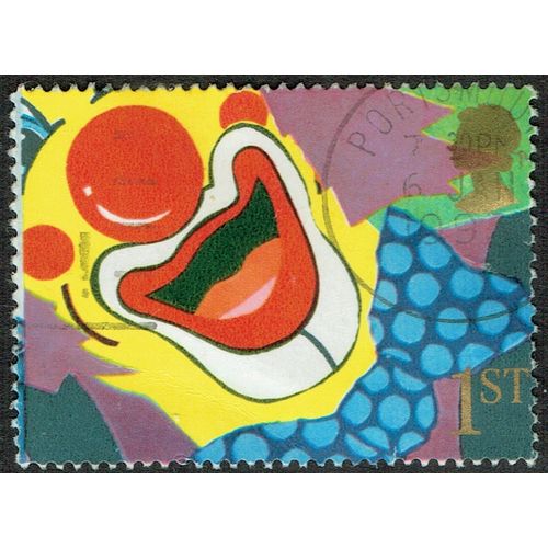 1991 Greetings Smiles (4th Series) 1st Multicoloured SG1556 GU