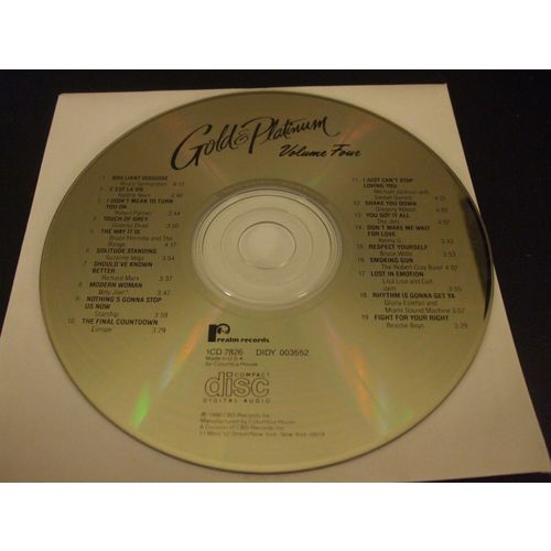 gold & Platinum volume four cd